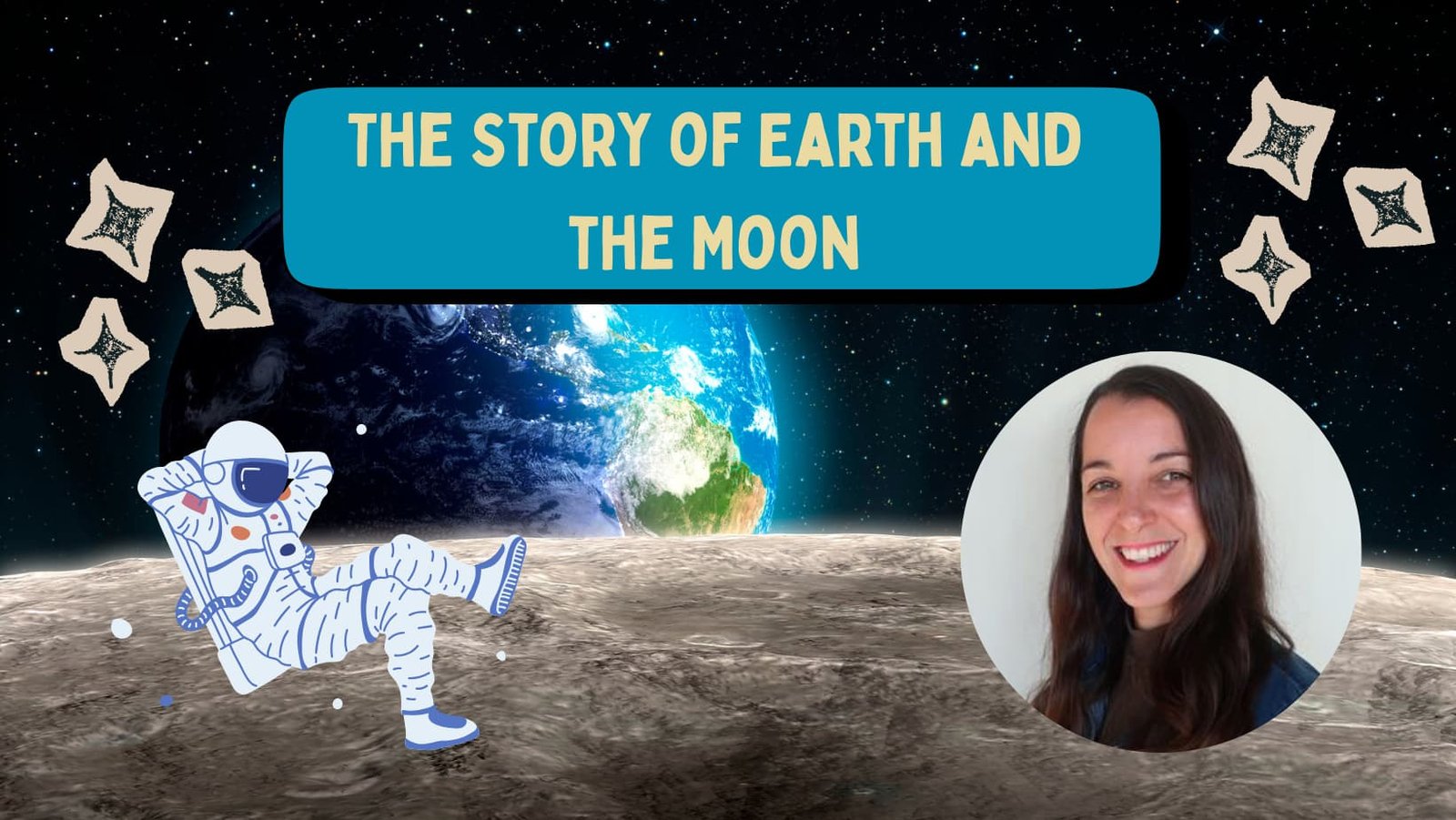 Cover image of class : The story of earth and the moon